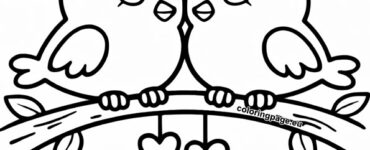 valentine love birds