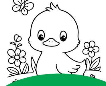 baby duck printable