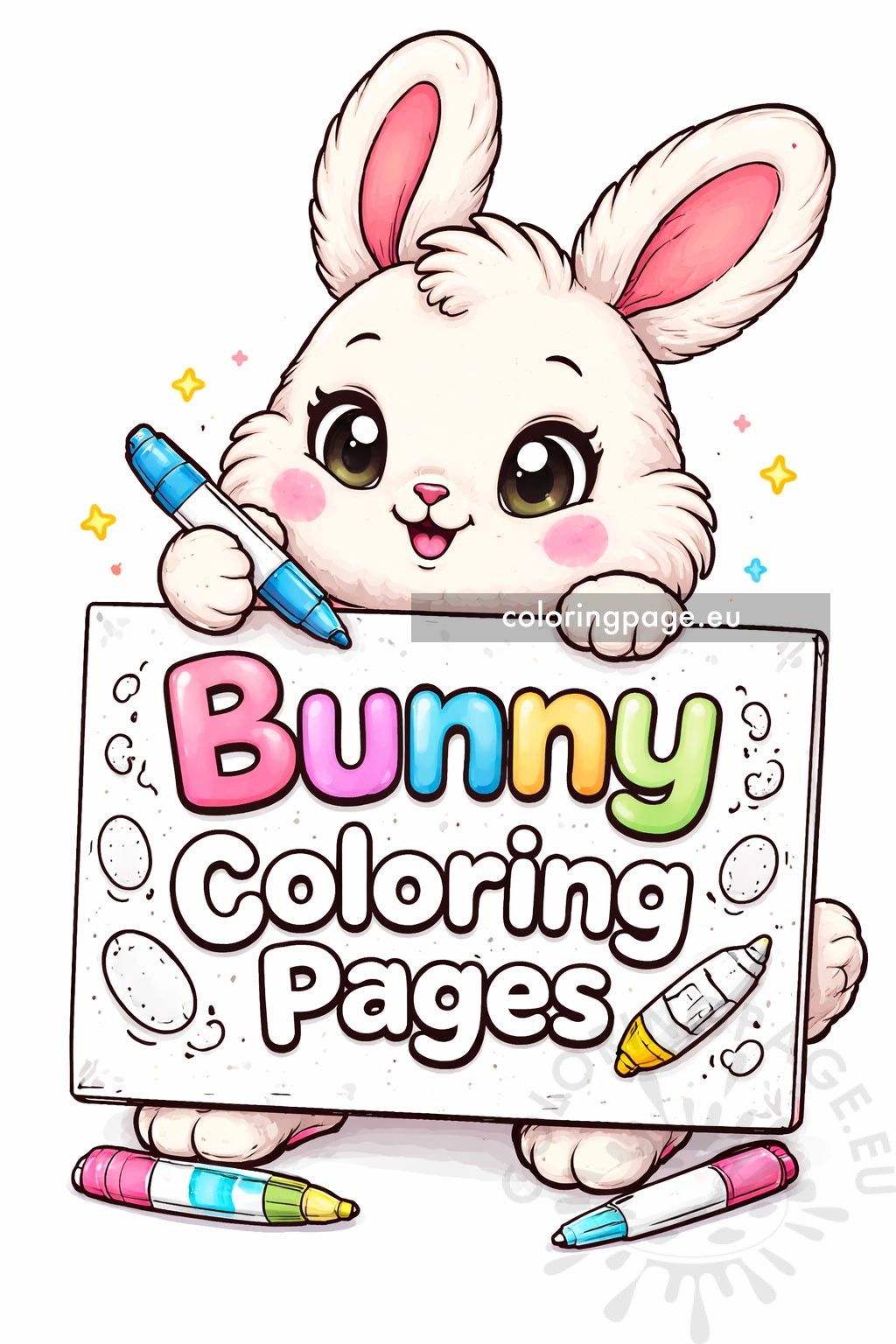 bunny coloring pages