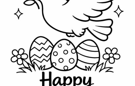 dove easter printable