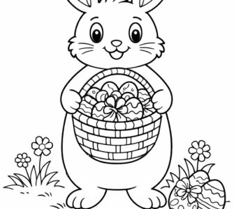 easter bunny chocolate eggs