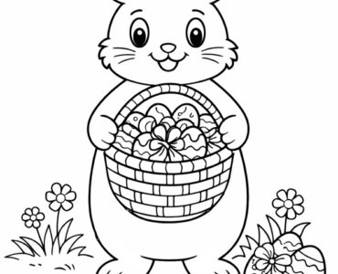 easter bunny chocolate eggs