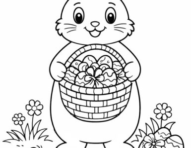 easter bunny chocolate eggs