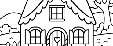 simple cozy country house