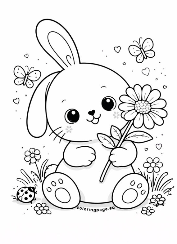 Sweet Spring | Coloring Page