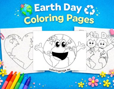 earth day coloring pages 1