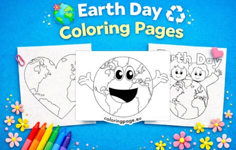 Earth Day Coloring Pages 4 earth day coloring pages 1