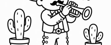 mexican boy playing trumpet