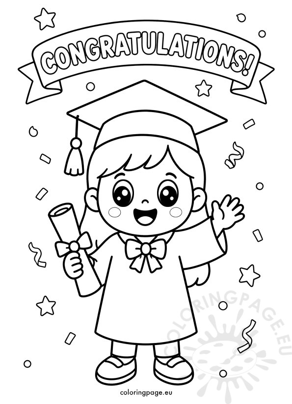 young graduate holding diploma