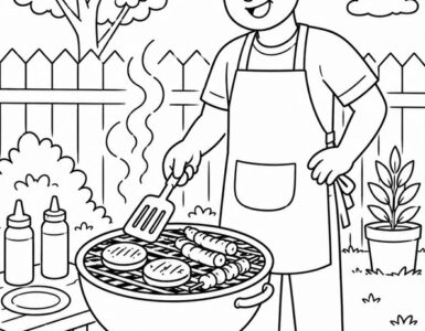 Dad grilling BBQ 7 dad grilling BBQ