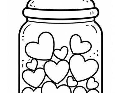 hearts in a jar