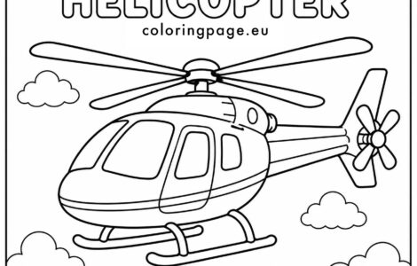 helicopter printable