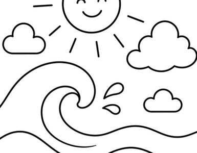 sunshine and waves