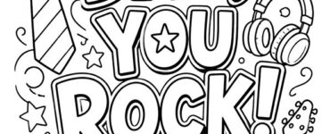 dad you rock printable