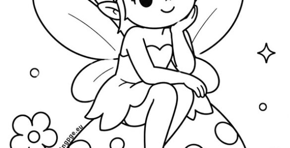 fairy on a mushroom