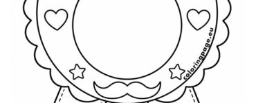 fathers day badge template