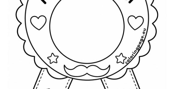 fathers day badge template