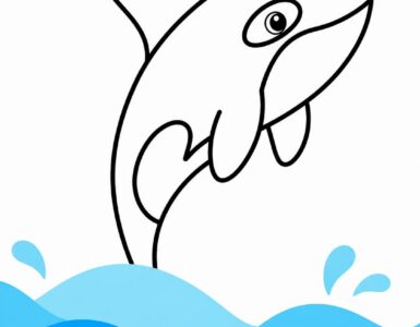 orca coloring page