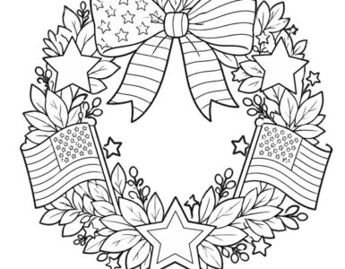 patriotic wreath