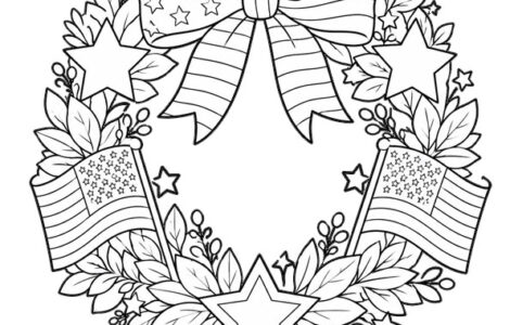 patriotic wreath