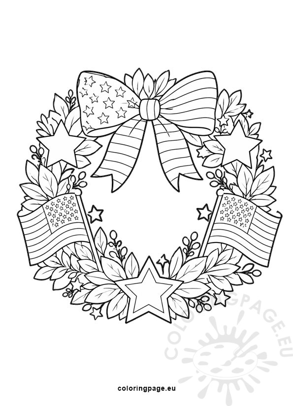 Patriotic Wreath 3 patriotic wreath