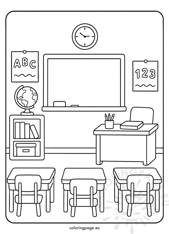 School classroom 3 school classroom