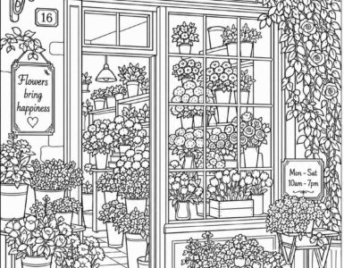 flower shop cozy