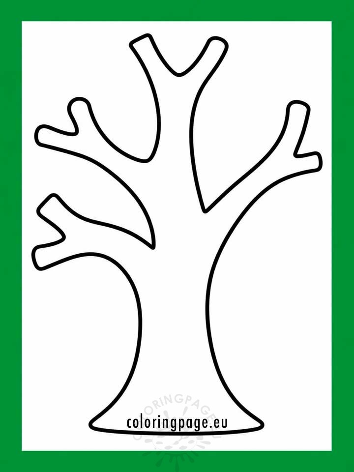 bare tree template