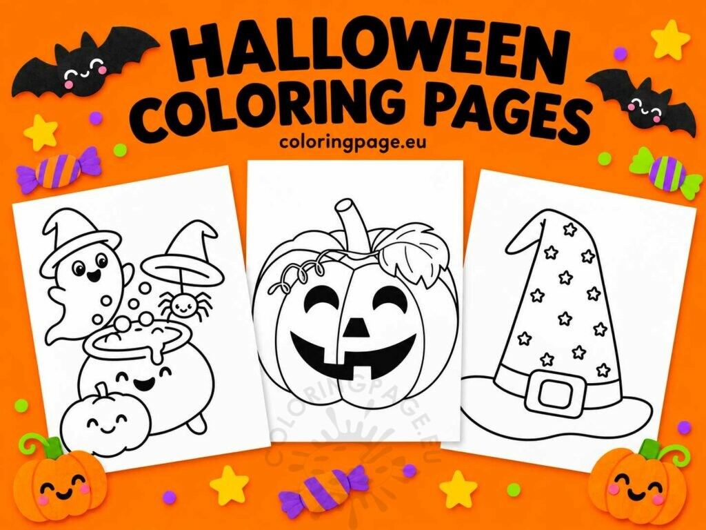 halloween coloring pages 1