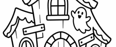 haunted house printable