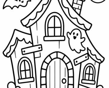 haunted house printable