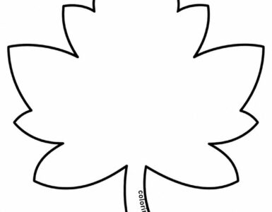 maple leaf template