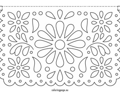 papel picado template