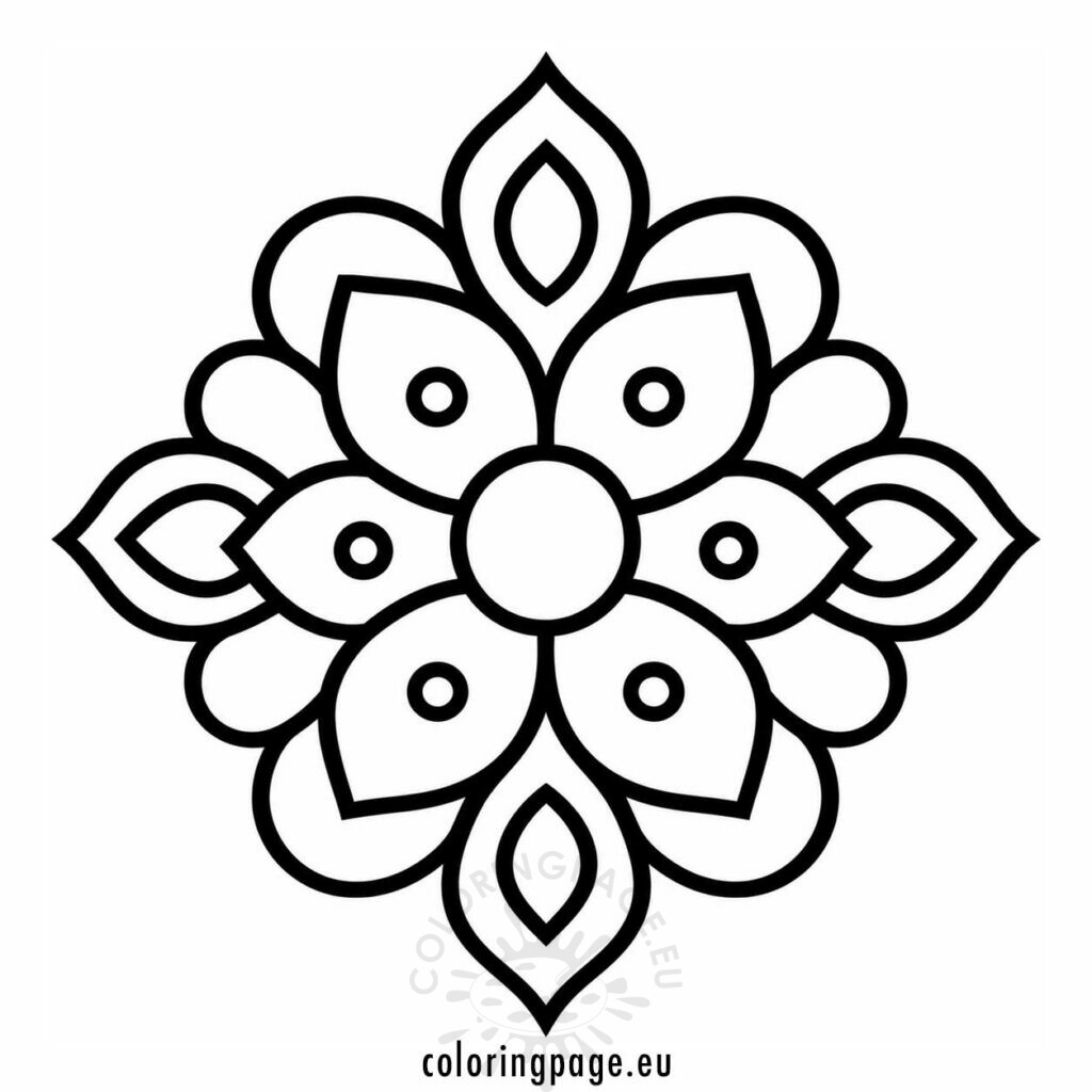 Rangoli Template Printable 1 rangoli template printable