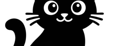 black cat template