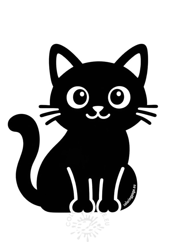 Black Cat Template 1 black cat template