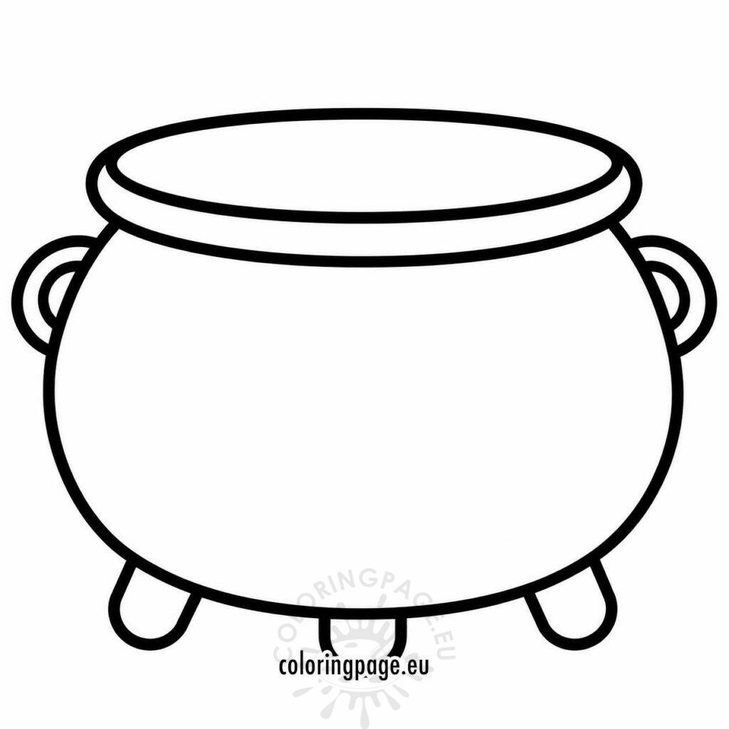 Halloween Cauldron Template 1 cauldron template