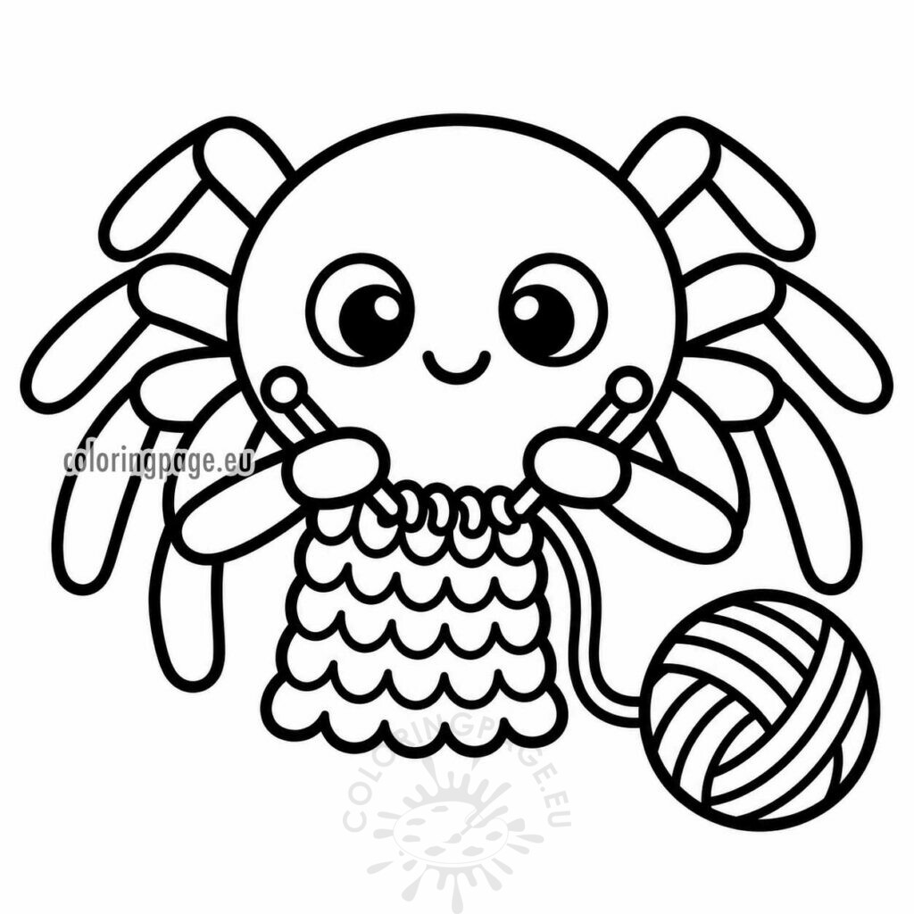knitting spider