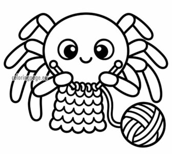 knitting spider