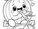 pumpkin eating pie