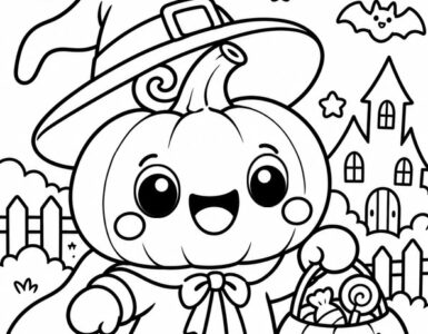 pumpkin trick or treating