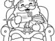 santa claus reading christmas letters