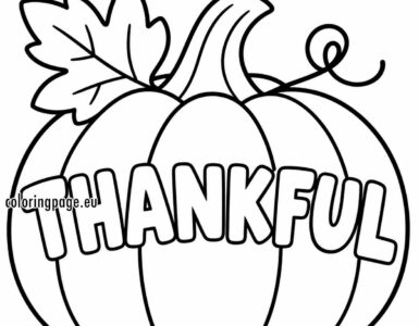 thankful pumpkin printable