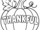 thankful pumpkin printable
