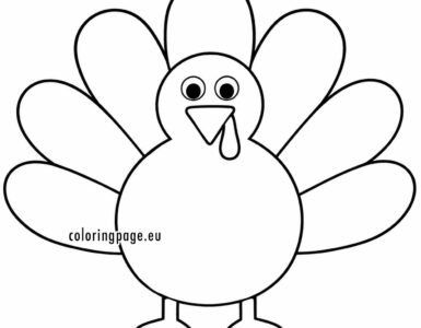 turkey disguise template
