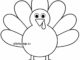 turkey disguise template